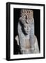 Merit-Amun, Ramses Ii's Daughter, Painted Limestone Statue, from Ramesseum at Thebes,-null-Framed Premium Giclee Print