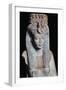 Merit-Amun, Ramses Ii's Daughter, Painted Limestone Statue, from Ramesseum at Thebes,-null-Framed Premium Giclee Print