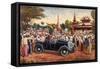 Merit-Making Ceremony, 1930s-null-Framed Stretched Canvas