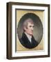 Meriwether Lewis 1774-1809 . Portrait by Charles Wilson Peale-null-Framed Art Print