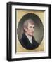 Meriwether Lewis 1774-1809 . Portrait by Charles Wilson Peale-null-Framed Art Print