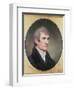 Meriwether Lewis 1774-1809 . Portrait by Charles Wilson Peale-null-Framed Art Print