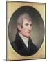 Meriwether Lewis 1774-1809 . Portrait by Charles Wilson Peale-null-Mounted Art Print