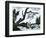 Meriwether Lewis and William Clark Expedition Losing Notes and Specimens in a Canoe Accident-null-Framed Giclee Print