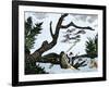 Meriwether Lewis and William Clark Expedition Losing Notes and Specimens in a Canoe Accident-null-Framed Giclee Print