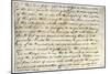 Meriwether Lewis's Letter Inviting William Clark to Join Expedition to Explore Louisiana Territory-null-Mounted Giclee Print