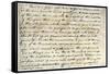 Meriwether Lewis's Letter Inviting William Clark to Join Expedition to Explore Louisiana Territory-null-Framed Stretched Canvas