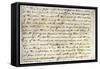 Meriwether Lewis's Letter Inviting William Clark to Join Expedition to Explore Louisiana Territory-null-Framed Stretched Canvas