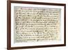 Meriwether Lewis's Letter Inviting William Clark to Join Expedition to Explore Louisiana Territory-null-Framed Giclee Print