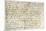 Meriwether Lewis's Letter Inviting William Clark to Join Expedition to Explore Louisiana Territory-null-Mounted Giclee Print