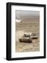 Merkava Iii Main Battle Tanks in the Negev Desert, Israel-Stocktrek Images-Framed Photographic Print