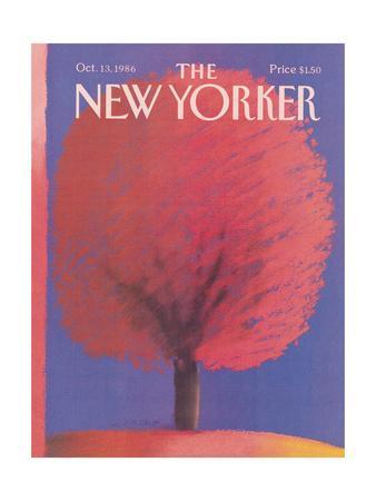 The New Yorker Cover - October 13, 1986