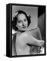 Merle Oberon, 1936-null-Framed Stretched Canvas