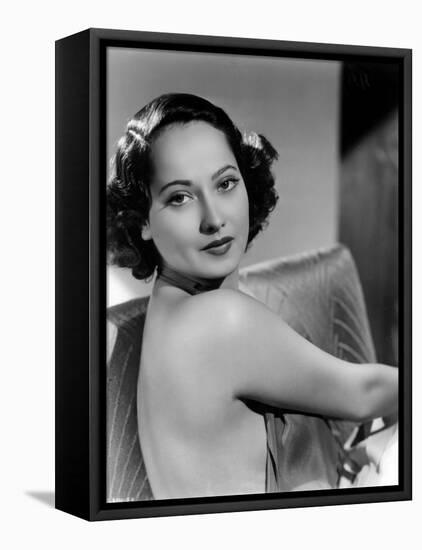 Merle Oberon, 1936-null-Framed Stretched Canvas