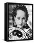 Merle Oberon, British Film Actress, 1934-1935-null-Framed Stretched Canvas