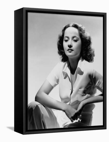 Merle Oberon-null-Framed Stretched Canvas