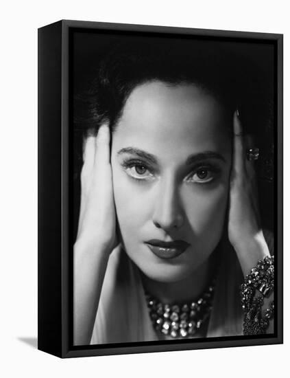 Merle Oberon-null-Framed Stretched Canvas