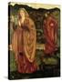 Merlin and Nimue from "Morte D'Arthur," 1861-Edward Burne-Jones-Stretched Canvas