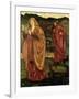 Merlin and Nimue from "Morte D'Arthur," 1861-Edward Burne-Jones-Framed Giclee Print