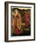 Merlin and Nimue from "Morte D'Arthur," 1861-Edward Burne-Jones-Framed Giclee Print