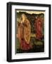 Merlin and Nimue from "Morte D'Arthur," 1861-Edward Burne-Jones-Framed Giclee Print