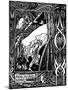 Merlin and Nimue. Illustration to the Book Le Morte D'Arthur by Sir Thomas Malory, 1893-1894-null-Mounted Giclee Print