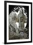 Merlin and Vivian, the Fairy Lady of the Lake-Richard Hook-Framed Giclee Print