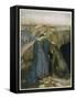 Merlin and Vivien-Arthur Rackham-Framed Stretched Canvas