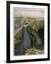 Merlin and Vivien-Arthur Rackham-Framed Art Print