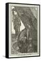 Merlin and Vivien-Henry Justice Ford-Framed Stretched Canvas