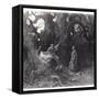 Merlin in the Forest of Broceliande, from "Orlando Furioso"-Gustave Doré-Framed Stretched Canvas