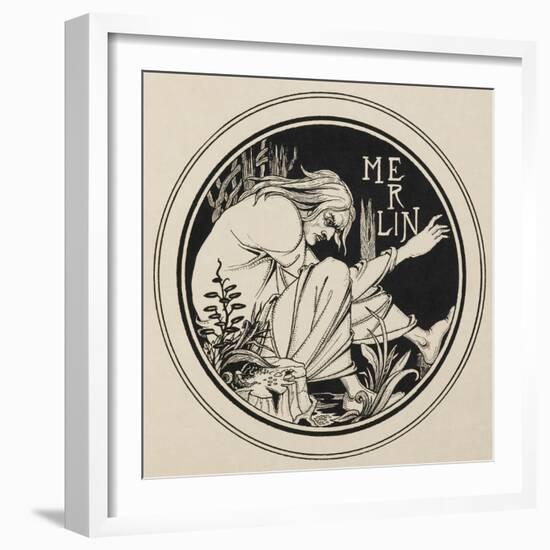 Merlin-null-Framed Giclee Print