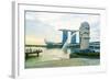 Merlion Statue, the National Symbol of Singapore and its Most Famous Landmark, Merlion Park-Fraser Hall-Framed Photographic Print