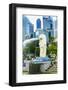 Merlion Statue, the National Symbol of Singapore and its Most Famous Landmark, Merlion Park-Fraser Hall-Framed Photographic Print