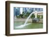 Merlion Statue, the National Symbol of Singapore and its Most Famous Landmark, Merlion Park-Fraser Hall-Framed Photographic Print