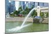 Merlion Statue, the National Symbol of Singapore and its Most Famous Landmark, Merlion Park-Fraser Hall-Mounted Photographic Print