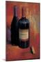 Merlot Abstract-James Wiens-Mounted Art Print