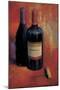 Merlot Abstract-James Wiens-Mounted Art Print