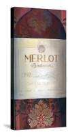 Merlot Red Wine-Louise Montillio-Stretched Canvas