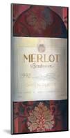 Merlot Red Wine-Louise Montillio-Mounted Art Print