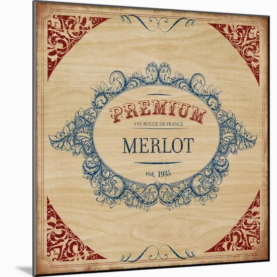 Merlot-Sloane Addison  -Mounted Art Print