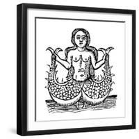 Mermaid, 1520-null-Framed Giclee Print