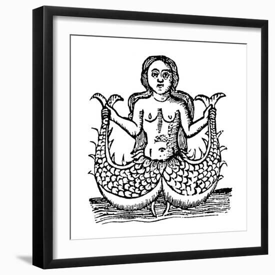 Mermaid, 1520-null-Framed Giclee Print