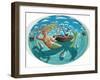 Mermaid, 2010-PJ Crook-Framed Giclee Print