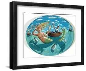 Mermaid, 2010-PJ Crook-Framed Premium Giclee Print