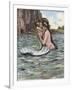 Mermaid and Child-null-Framed Photographic Print