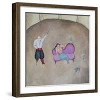 Mermaid and Pirate, 1980-Mary Stuart-Framed Giclee Print