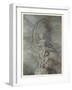 Mermaid and Statue-Arthur Rackham-Framed Art Print