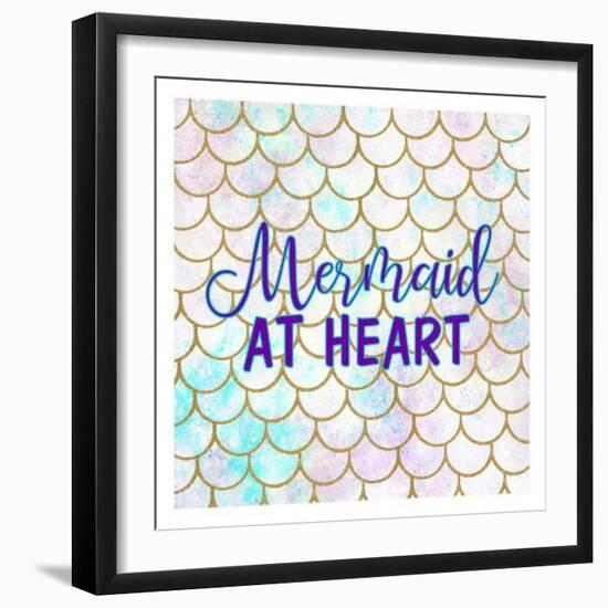 Mermaid at Heart-Kimberly Allen-Framed Art Print