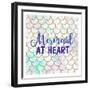 Mermaid at Heart-Kimberly Allen-Framed Art Print